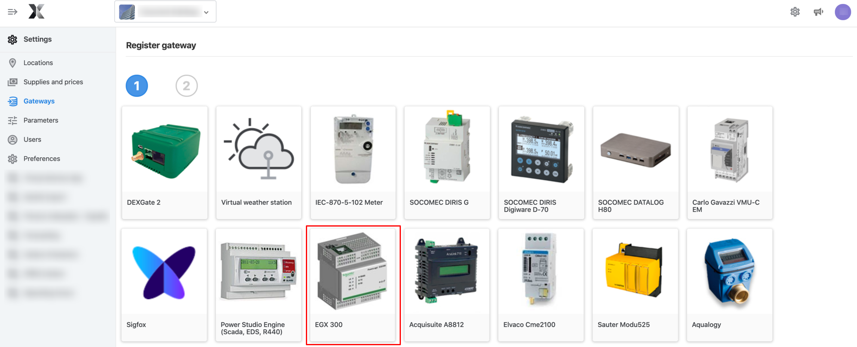 Schneider EGX300 and Com'X 510 – Spacewell Energy Help Centre